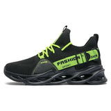 Men Sneakers 2023 Hollow Blade Mesh Casual Shoes Sneakers Men's Running Shoes Trainers Sports Shoes Big Size
