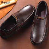 Shoes Men's Casual Shoes Soft Leather Men's Casual Shoes New Men's Shoes Black Brown Loafers Men Men