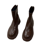 Martin Boots Women's Spring And Autumn 2024 New British Style Boots Internet Celebrities Popular Style Skinny Boots And Short