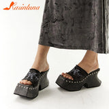 Heeled Platform Sandals For Women Summer 2023 Ankle Buckle Square Toe Sandals Simply Causal Open Toe Sandals Slipper