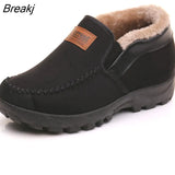 Men's Cotton Shoes Warm Velvet Padded Thickened Daddy's Shoes Middle-Aged Elderly People Non-Slip Casual Men's