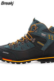 Men Hiking Shoes Winter Mens Mountain Climbing Sneakers Trekking Ankle Boots Male Outdoor Fashion Casual Snow Boot