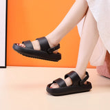 Men Women Slippers Unisex Couple Shoes Sandals Soft Sole Beach Slides Thicker Platform Slipper Home Indoor Bathroom