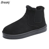 Snow Boots For Women Women's Low Shoes Flat Heel Booties Ladies Winter Footwear Boots-women Luxury Designer Round