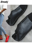 New Large Size Women's Shoes Round Toe Shallow Mouth One Pedal Flat Casual Single Shoes Women Shoes for Women