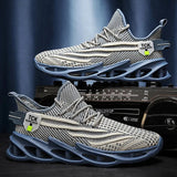 Summer Men's Thin Tide Shoes Hollow Breathable Men's Tide Brand Sneakers Running Net Shoes Youth Blade