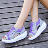 Breakj Hed Sandals Women 2025 Summer New Large-Size Sports Sandals Laces With Rocking