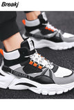 Men's Boots Fashion Thick Bottom Non-slip Warm Winter Shoes for Men Fur Warm Ankle Snow Boots Footwear Male Sneakers 2023