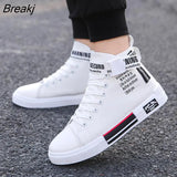 Top Canvas Shoes Men Casual Sneakers Breathable Men's Platform Shoes NEW Male Board Flats Shoes Man Trend Zapatillas