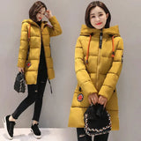 Winter Parkas Jacket Women's Large Size Loose Down Cotton Coats Casual Hooded Cotton-padded Outwear Woman Puffer Parka