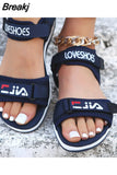 Sandals Summer New Open Toe Heightened Platform Sandals Women's Beach Shoes Athleisure Sandals Plus Size