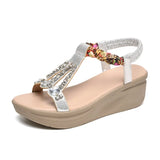 Women Wear The New 2024 Comfortable Elastic Flat-Bottomed Fashionable Large-Size Women's Shoes In