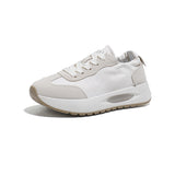 Breakj Korean Version Net Low Help Dad Shoes Female 2025 Summer New Breathable Students Sports Increase Leisure
