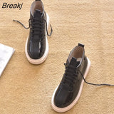 Shoes Women Winter Boots Warm Plush Cold Winter Women Ankle Boots Thick Sole Female Botas Pink Black