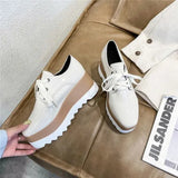 Womens Sneakers Shoes Wedge Basket 2024 Platform Tennis Female Roses Fashion Thick Sole Silver Trainers High Lace-Up Fabric PU
