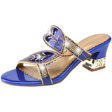 Women's Diamond Sandals 2024 New Summer Diamond-Encrusted Crystal High-Heeled Sandals Thick-Heeled Women's Slippers Wear Women's