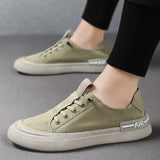 Men Sneakers Light Ice Silk Cloth Casual Shoes Men Breathable Walking Flat Shoes Man Loafers Zapatillas