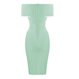 Insebay Sexy Shoulder Banded Dress Dress High Waist Tight