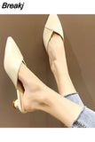 Toe Sandals Black Shoes for Women Buckle Strap All-Match Clear Heels Sexy Beige Velvet Fashion Stiletto Comfort Girls