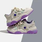 pink Platform Sneakers Women Running Sports Shoes Woman Designer Chunky Sneakers Casual Pu Leather Vulcanized Shoes