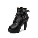 Women Sandals 2023 High Heels Shoes Platform Big Size 45 46 47 48 49 50 New Design Free Shipping Peep Toe Leather Zapatos