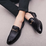 Pointed Toe business Dress Shoes Men Loafers Leather Oxford Shoes for Men Formal Mariage slip on Wedding party Shoes