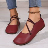 Woman 2024 Trend Summer Women Mary Jane Shoes Soft Casual Outdoor Dress Flat Ballet Shoes Round Toe Shallow Slip on