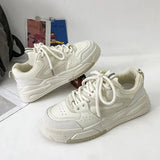 Fashion Womens Sports Shoes Street Student Casual Platform Sneakers Harajuku Comfortable Lace Up Ladies Running