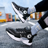 Men Running Shoes High Top Sneakers Women Breathable Gym Athletic Shoes White Sneakers Height Increasing Zapatillas De