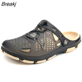 Male Sandals Water Shoes Sandalia Masculina New Men Sandals Summer Flip Flops Slippers Men Outdoor Beach Casual