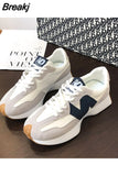 New Spring and Autumn Womens Luxury Sneakers New Color Matching Fashion Trendy Thick-soled Casual Sneakers Zapatillas