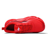 Men's Flame Printed Sneakers Mesh Weave Sports Shoes Comfortable Running Shoes Outdoor Men Athletic Shoes