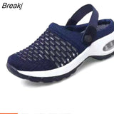New Women Shoes Casual Increase Cushion Sandals Non-slip Platform Sandal For Women Breathable Mesh Outdoor Walking
