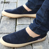 Fashion Men Canvas Shoes Breathable Men's Casual Slip on Loafers Male Flats Shoe 2021 Fisherman Shoes Zapatos