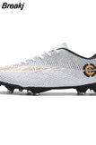 Men Large Size FG/TF Soccer Shoes Football Cleats Soccer Ankle Boots Teenager Training Sneakers Kids Indoor Sports Shoes