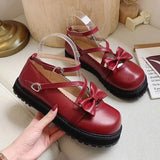 Kawaii lolita Shoes JK Uniform Shoes Mary Janes Shoes Woman lolita dress cosplay Shoes low heel women pink white