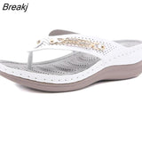 Women's Summer Open Toe Comfy Sandals Super Soft Premium Orthopedic Low Heels Walking Sandals Drop Shipping Toe Corrector