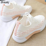 Women Sneakers Woman Running Shoes Female Vulcanized Women's Casual Flats Women Walking Shoes Ladies Summer Plus
