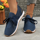 Knitting Flat Sneakers Woman Lightweight Slip On Walking Running Shoes for Women Spring Autumn 2024 Tenis