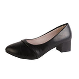 Breakj Heel Single Shoes Women 2025 New Spring And Summer Small Fragrant Wind Soft Leather Soft Sole Commuting Women's Shoes Square Head Gentle Mary Jane
