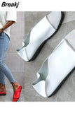 New Large Size Women's Shoes Round Toe Shallow Mouth One Pedal Flat Casual Single Shoes Women Shoes for Women