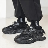 Platform Men Shoes Fashion Clunky Sneakers Men Casual Shoes Breathable Sports Dad Shoes Male Fitness