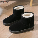 boots women's short tube 2023 new winter snow cotton shoes anti slip warm women's boots Comfortable Ankle Boots Ladies