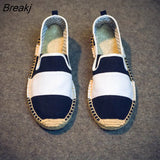 Spring Summer Fashion Shoes Slip-on Flat Breathable Mens Loafers Brand Male Casual Lazy Shoes Red Black