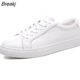 Small White Shoes Women's All-match Flat Sports Casual Shoes Large Size Men's Shoes Couple