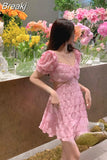 Piece Dress Set Pure Color Sexy Mini Skirt + Short Sleeve Backless Crop Tops Woman Casual Retro Korea Fashion Suit 2023
