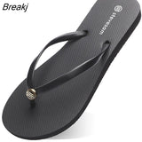 New Summer New Clip Toe Slippers Fashion Outdoor Flat Beach Sandals Female Anti-slip Casual Flip Flops Pantuflas De