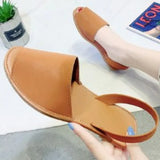 Women's Sandals Fashion Open Toe Summer New Flat Shoes Casual Banquet Women's Slip-ons Casual Shoes Plus Size 43 Zapatos