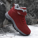 Hiking Shoes Boots for Men Women Keep Warm Plush Non-slip Caminhadas Trekking Ankle Boots Waterproof Sneakers Casual