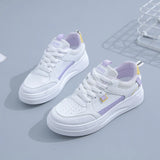 Breakj Shoes Women 2025 Spring New Board Shoes Women Breathable Leather Face Small White Shoes Women Korean Version Versatile Ins Single Shoes